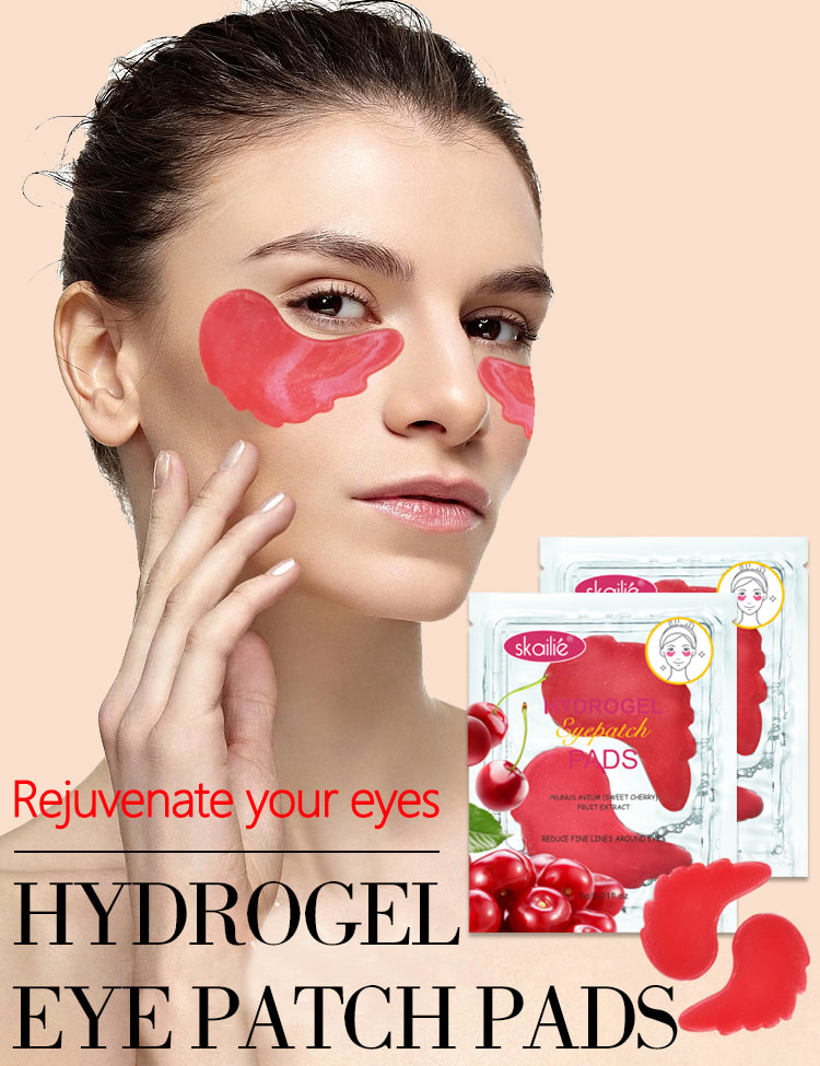 Máscara de ojos de colágeno de cereza