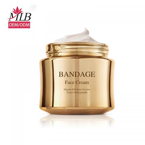 Crema facial de vendaje con ácido hialurónico