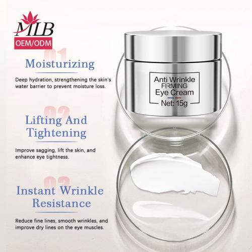 Crema de ojos antiarrugas instantánea