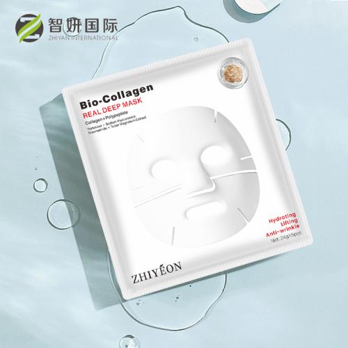 Máscara anti-rinking-facial transparente hidratante transparente