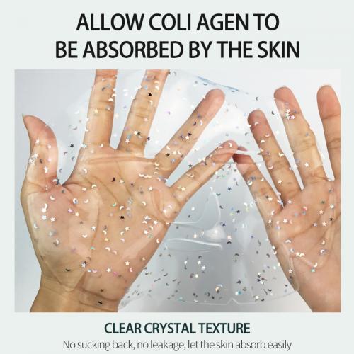 Mascarilla facial de colágeno con ácido hialurónico