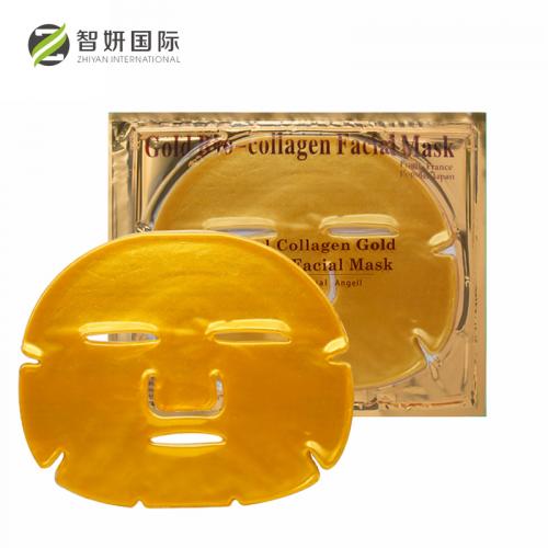 Máscara facial de bio colágeno de oro de 24k
