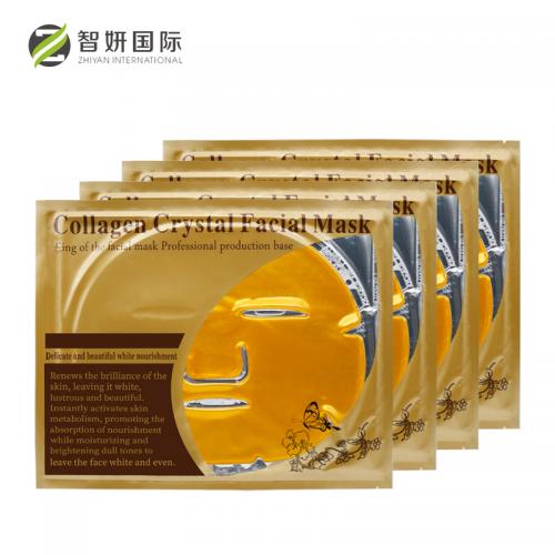 crystal collagen gold facial mask