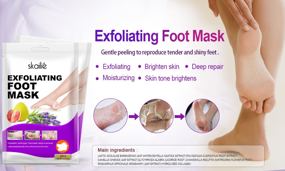 ¿Las mascarillas para los pies son buenas para la piel?