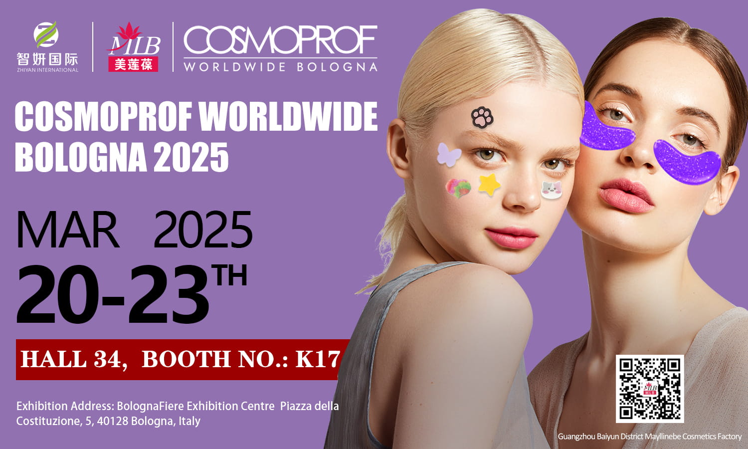 Mayllinebe asiste al COSMOPROF WORLDWIDE BOLOGNA 2025